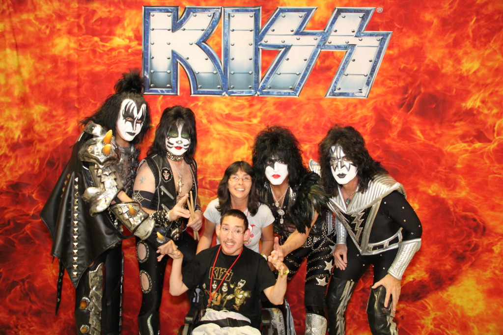 Zdenda Kmoch a Kiss