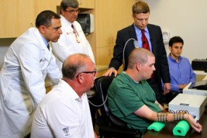 Man is first to move paralyzed hand with his own thoughts