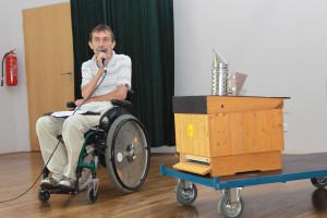Jaromír Krpálek obhahuje záměr CAA na burze filantropie FOTO 1