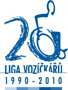 logo 20 let modrobílé